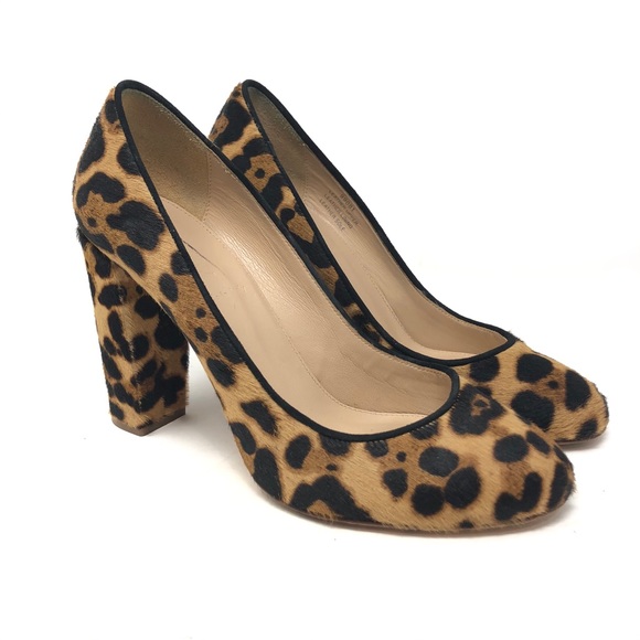 J. Crew Shoes - J. Crew Etta Calf Hair Pump Leopard Print Leather